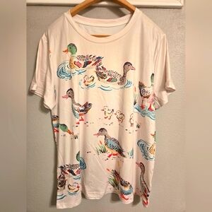 NWOT Duck Tee Tshirt Spring XL Lightweight Crewneck